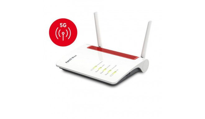 FRITZ!Box 6850 5G wireless router Gigabit Ethernet Dual-band (2.4 GHz / 5 GHz) Black, Red, White