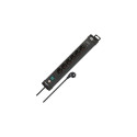 Brennenstuhl 1951160608 power extension 3 m 6 AC outlet(s) Indoor Black