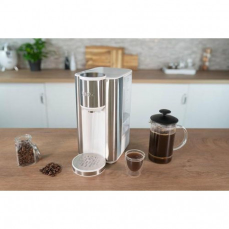 Unold Ava electric kettle 2.5 L 2600 W Silver, White