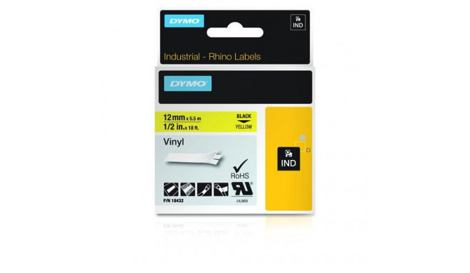 DYMO IND Vinyl Labels