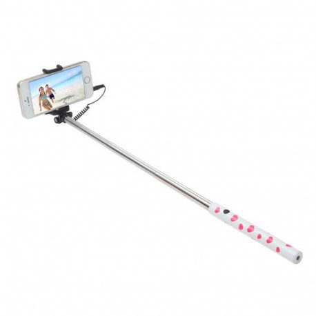 Ultron 173950 selfie stick Smartphone Pink, Silver, White