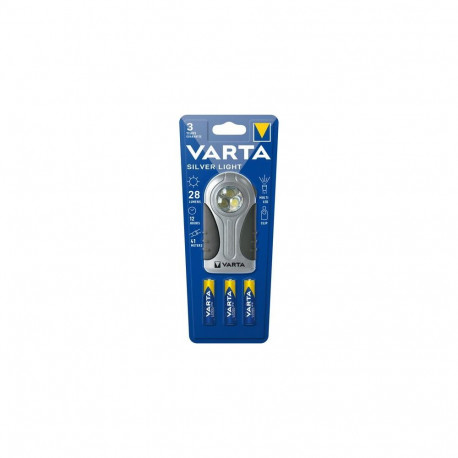 Varta 16647 Black, Silver Hand flashlight LED