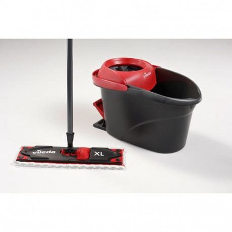 Vileda Ultramat Turbo XL mop Dry&wet Microfiber Black, Red