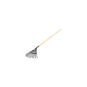 Verto 15G051 rake Leaf rake Black, Wood