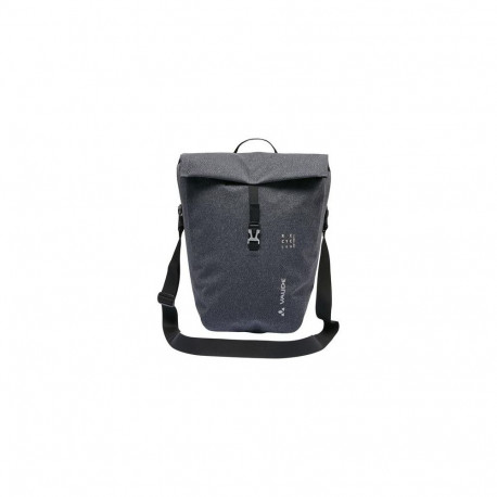 VAUDE ReCycle Pro Single Rear Bicycle bag 22 L Fabric, Polyamide, Polyester, Polyurethane Black, Gre