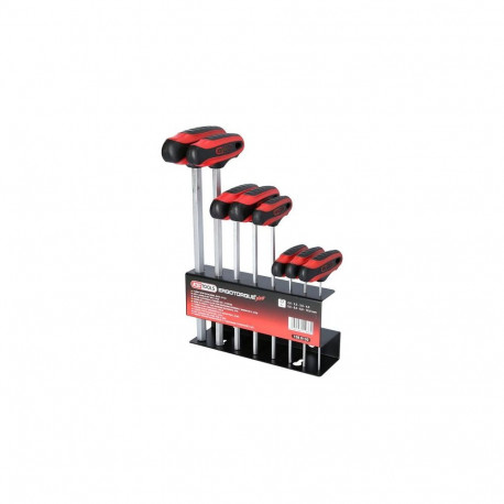 KS Tools 158.8130 hex key T-handle hex key set 8 pc(s)