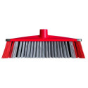 Vileda 142156 broom Indoor Soft / Hard bristle Polyethylene terephthalate (PET) Black, Grey, Red