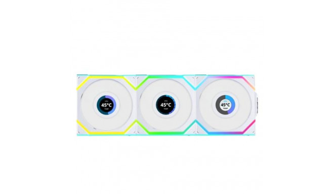 Lian Li UNI FAN SL Wireless LCD 120 Computer case 12 cm White 3 pc(s)