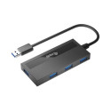 Equip 4-Port USB 3.0 Hub with USB-C Adapter