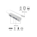 Equip USB-C to 4-port USB 3.0 Hubs