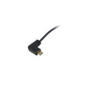 Equip USB 2.0 C to C 90°angled Coiled Cable, M/M, 1 m