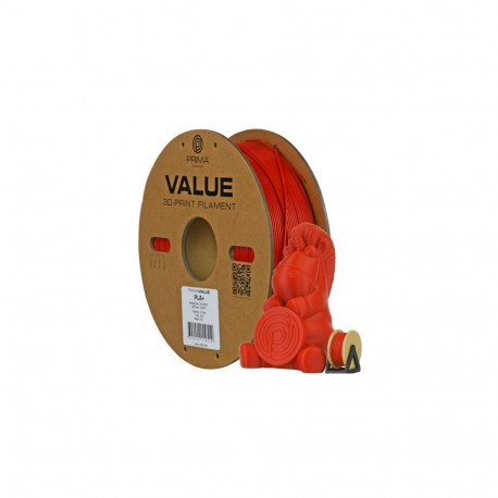 3D Prima 12792 3D printing material Polylactic acid (PLA) Red 1 kg