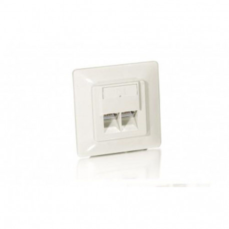 Equip Cat.5e German Modular Faceplate