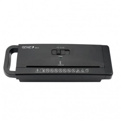 Genie 260 S paper shredder Strip shredding 73 dB Black