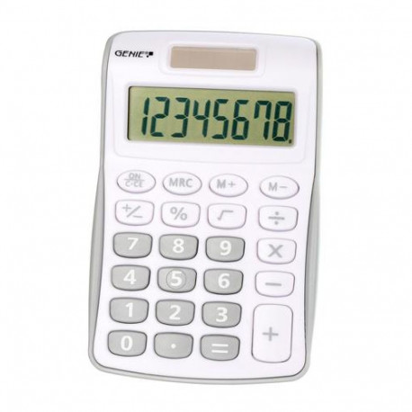 Genie 120 S calculator Pocket Display Grey, White