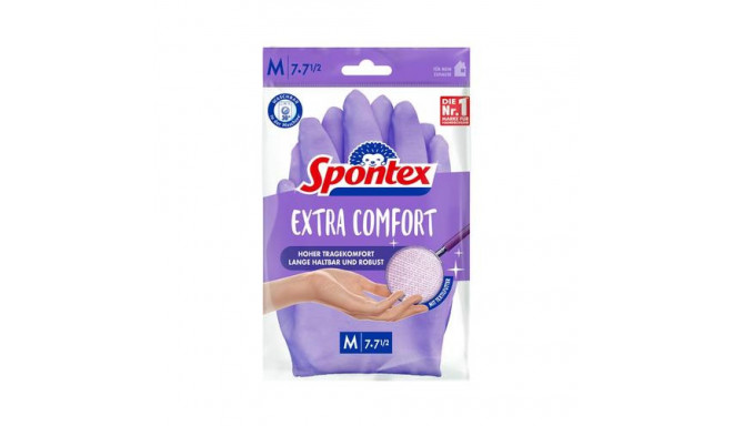 Spontex Extra Comfort Latex Purple Female M