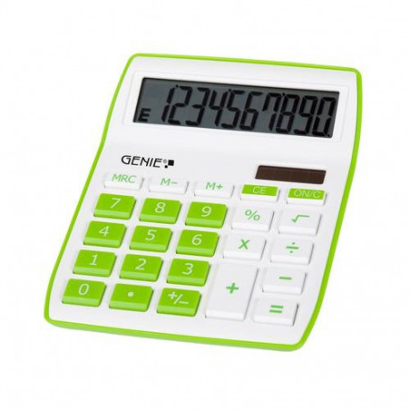 Genie 840 G calculator Desktop Display Green, White