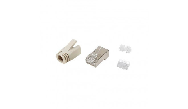 Equip Cat.6A RJ45 Shielded Plug Set, 100pcs/pack