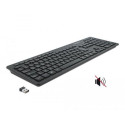 DeLOCK 12004 keyboard Home USB QWERTZ German Black
