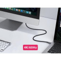 Equip USB-C to C Active Optical Cable, M/M, 5.0m, PD 60W, 4K/60Hz, 10Gbps, Video+Data+PD