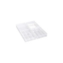 raaco Pocketbox Small parts box Polypropylene (PP) Transparent