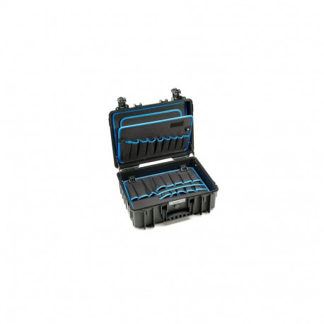 B&W Cases JET 5000 Black, Blue Polypropylene (PP)