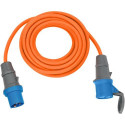 Brennenstuhl 1167650610 power extension 10 m 2 AC outlet(s) Outdoor Orange