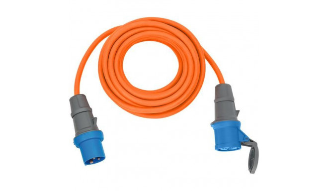 Brennenstuhl 1167650610 power extension 10 m 2 AC outlet(s) Outdoor Orange