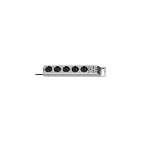 Brennenstuhl 1153344315 surge protector Silver 5 AC outlet(s) 230 V 2.5 m