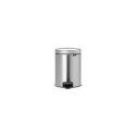 Brabantia 112102 trash can 5 L Round Stainless steel