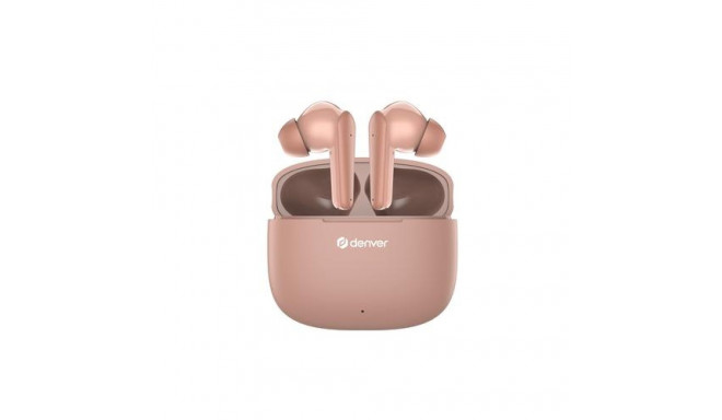 Denver TWE-48DR Headset True Wireless Stereo (TWS) In-ear Calls/Music Bluetooth Rose