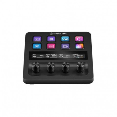 Elgato Stream Deck + BEARBEITUNG Black 8 buttons