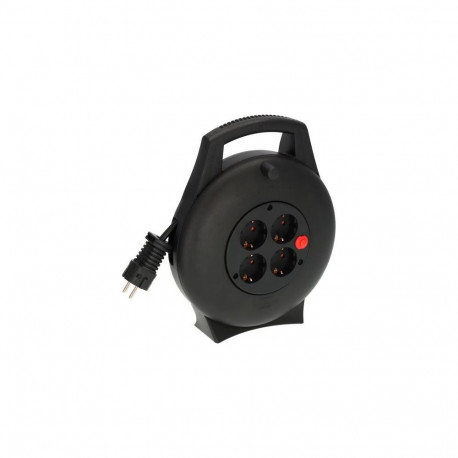 Brennenstuhl 1093900 power extension 10 m 4 AC outlet(s) Indoor Black