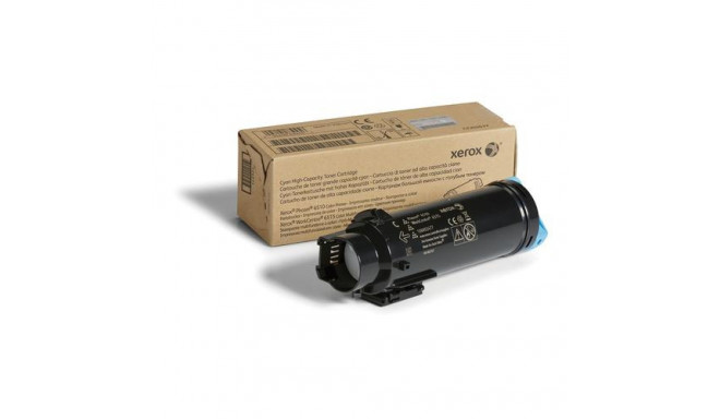 Xerox Genuine Phaser® 6510, WorkCentre® 6515 Cyan High capacity Toner Cartridge (2400 Pages) - 106R0