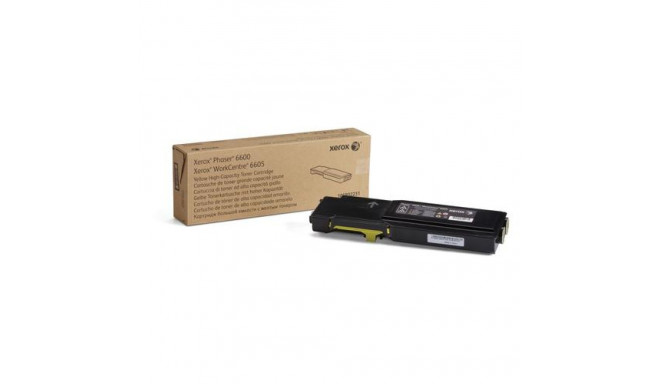 Xerox Genuine Phaser™ 6600, WorkCentre™ 6605 Yellow Toner Cartridge