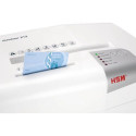 HSM X13 paper shredder Particle-cut shredding 57 dB 4 mm Silver, White