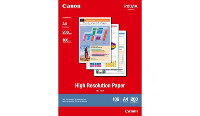 Canon HR-101N High Resolution Paper A4 - 200 Sheets