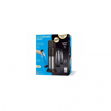 SodaStream DUO Black, Stainless steel