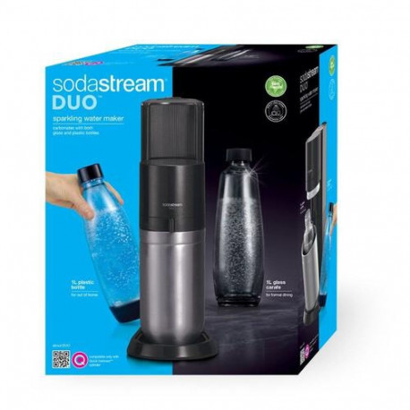 SodaStream DUO Black, Stainless steel
