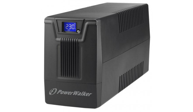 PowerWalker VI 600 SCL FR uninterruptible power supply (UPS) Line-Interactive 0.6 kVA 360 W 2 AC out