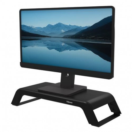 Fellowes Computer Monitor Stand with 3 Height Adjustments - Hana LT Monitor Riser - Ergonomic Adjust