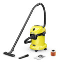 Kärcher WD 3-18 17 L Drum vacuum Dry&amp;wet 225 W Bagless