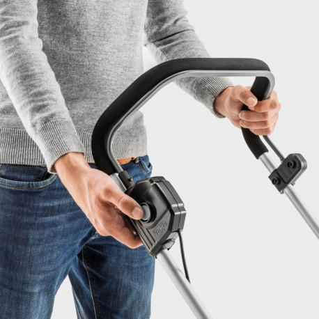 Battery-powered lawnmower KARCHER LMO 2-18 (1.445-400.0) Black  Yellow