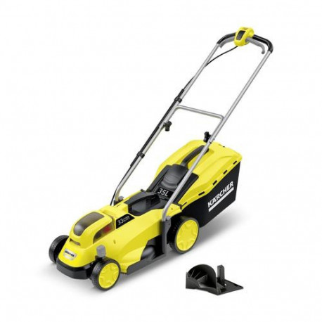 Kärcher LMO 18-33 Battery Push lawn mower Black, Yellow