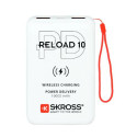 Skross RELOAD 10 Qi PD 10000 mAh Wireless charging White