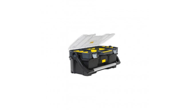 Stanley 1-97-514 small parts/tool box Black, Transparent