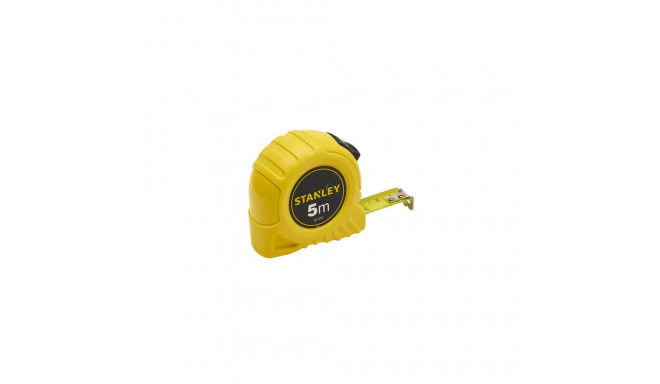 Stanley 1-30-497 tape measure 5 m Plastic Black, Yellow
