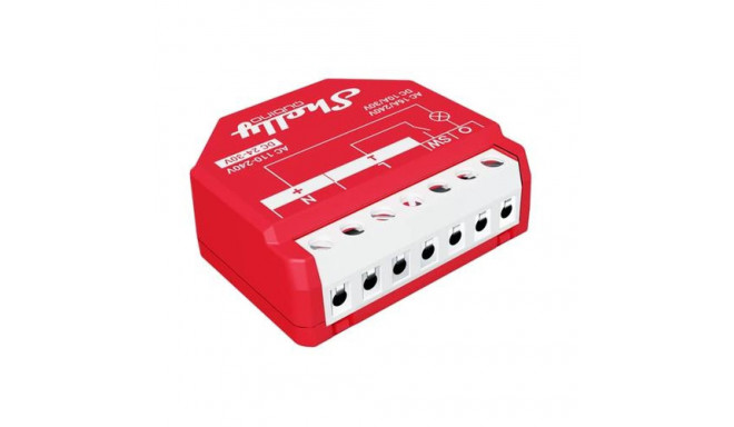 Shelly Qubino Wawe 1PM electrical switch Smart switch Red