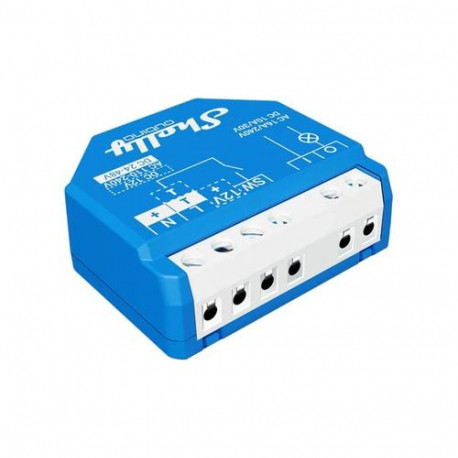 Shelly Qubino Wave 1 electrical switch Smart switch Blue