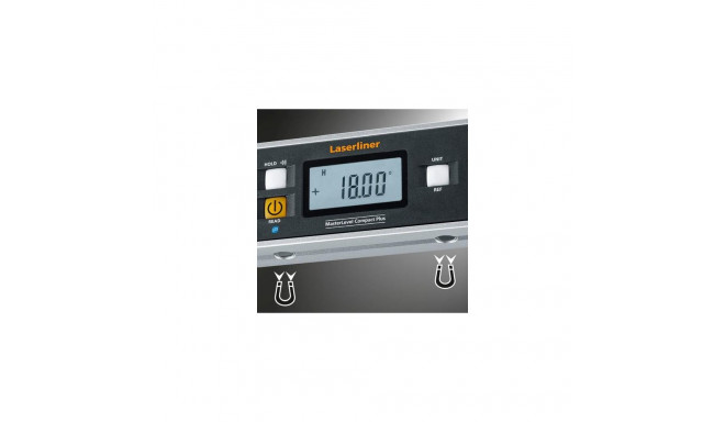 Laserliner MasterLevel Compact Plus level Black, Grey